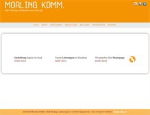 Tablet Screenshot of morling.de